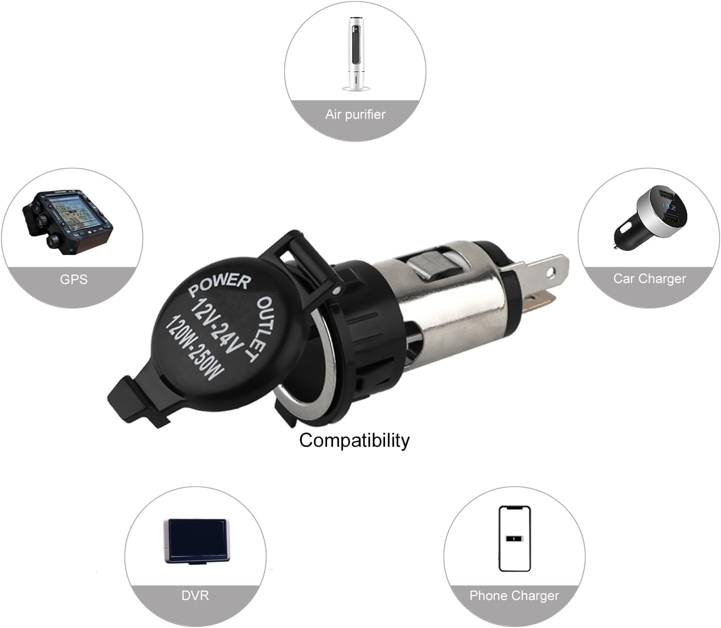 Cigarette Lighter Socket - 12V Car — view 7