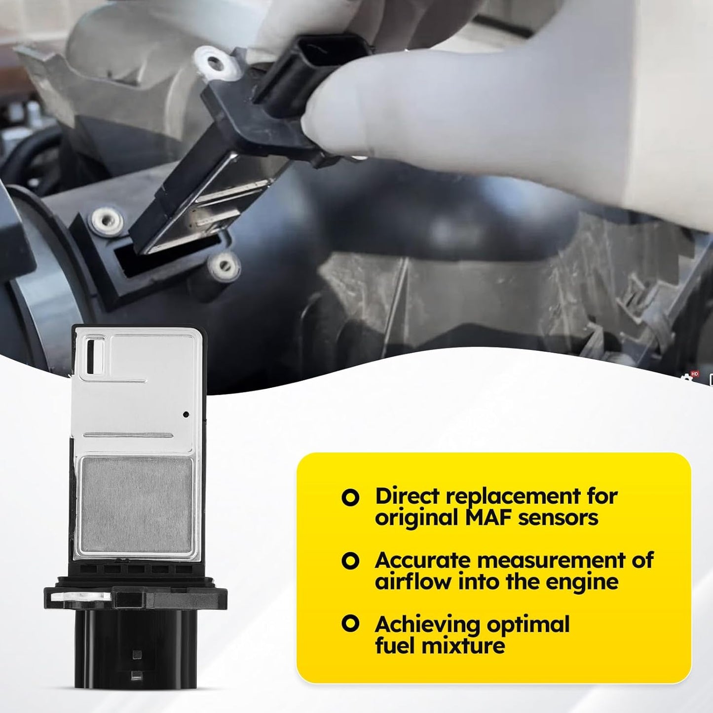 Mass Air Flow Meter MAF Sensor — view 4