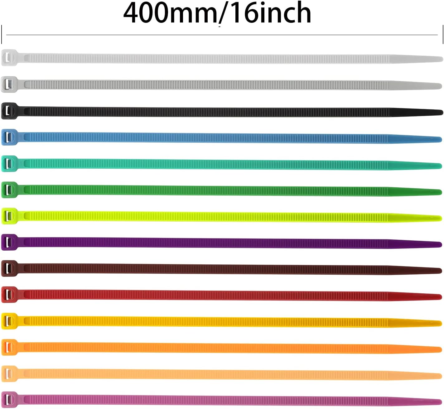 100PCS Cable Zip Ties Heavy Duty, — view 5
