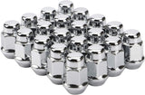 12x1.5 Wheel Lug Nuts, 20PCS Chrome — view 2