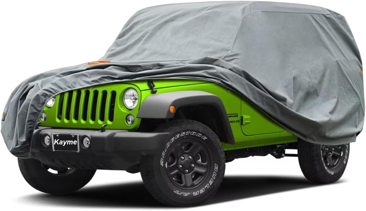 Jeep Wrangler 2 door waterproof car cover — view 2