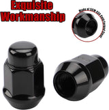 12x1.5 Wheel Lug Nuts, 20PCS Black — view 4