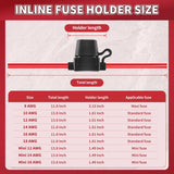 Inline Fuse Holder 12V 2 Pack, — view 3