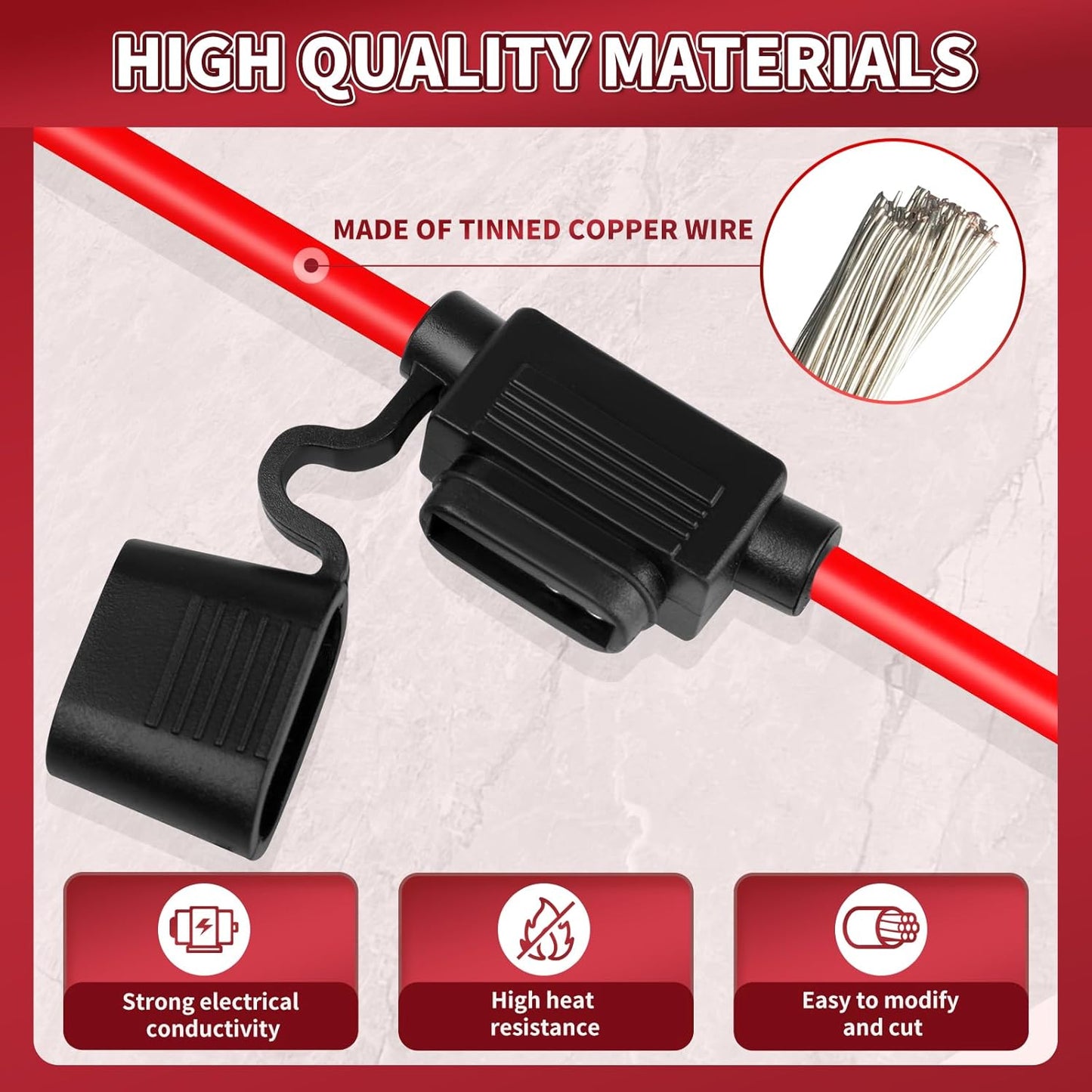 Inline Fuse Holder 12V 2 Pack, — view 5