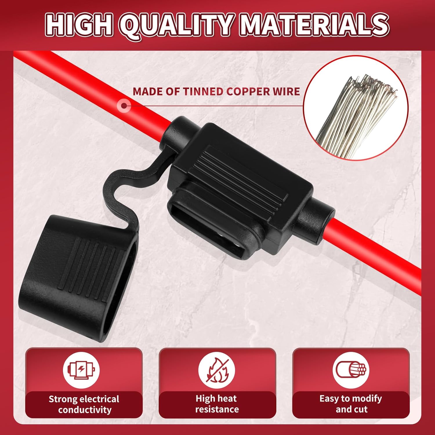 Inline Fuse Holder 12V 2 Pack, — view 5