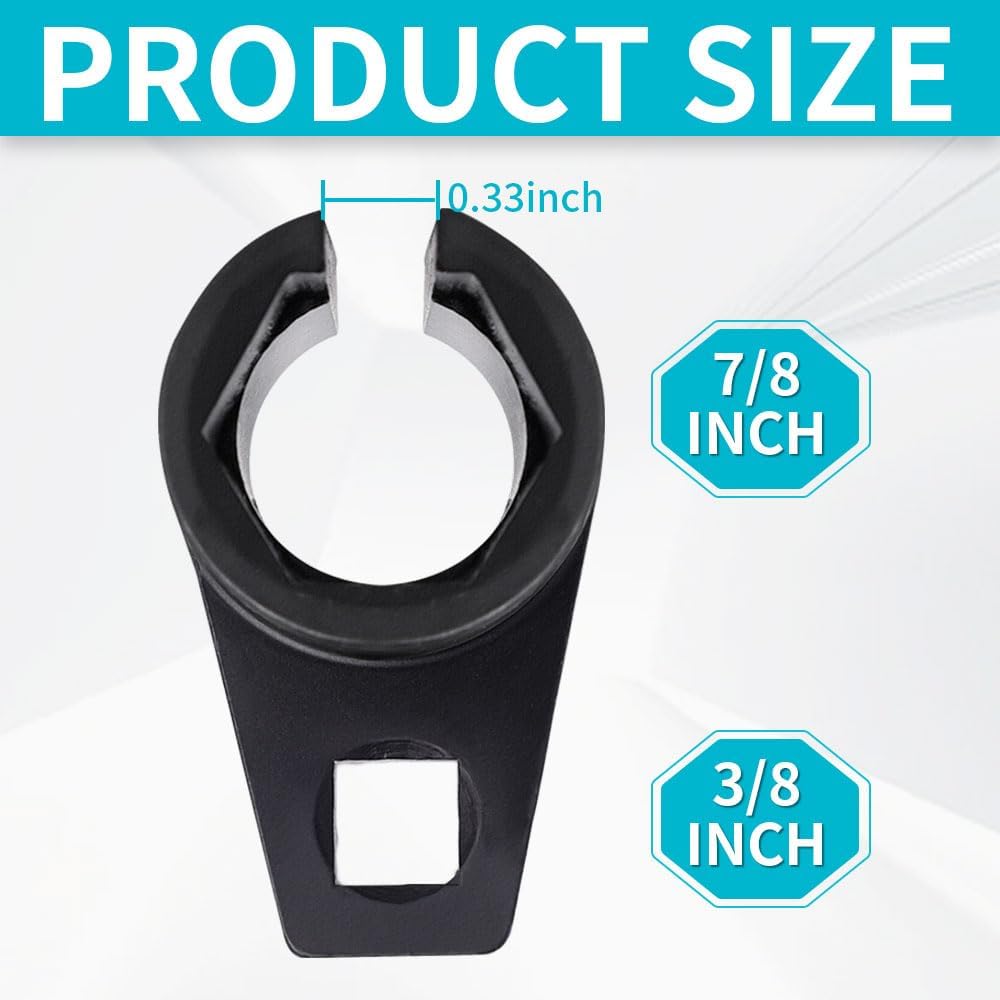 Offset O2 Sensor Socket, 7/8-Inch (22mm) — view 3