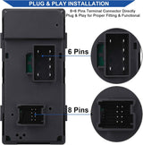 Driver Side Power Master Window Switch, — view 5