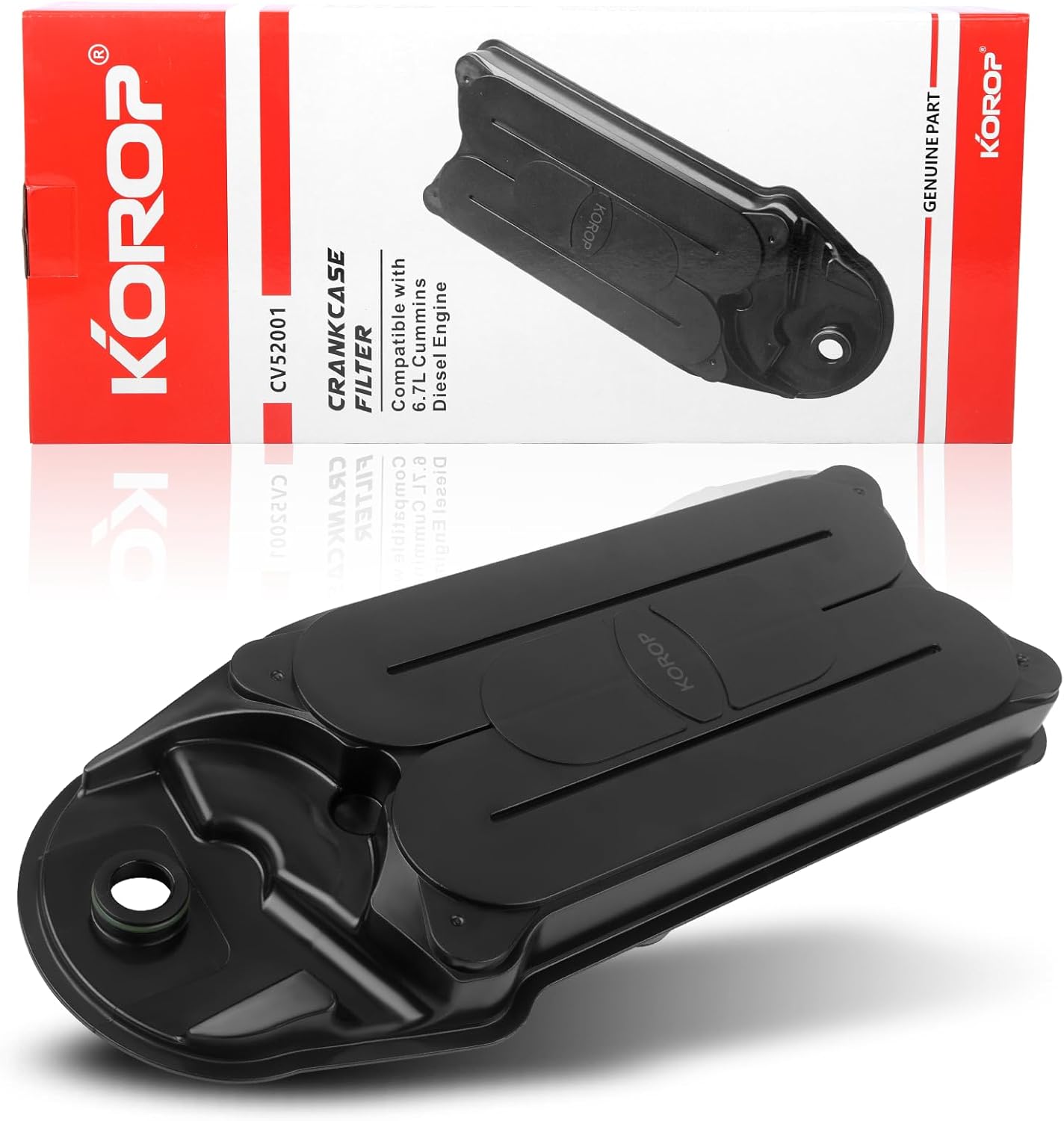 6.7 Cummins Crankcase Ventilation Filter Replaces# — view 8