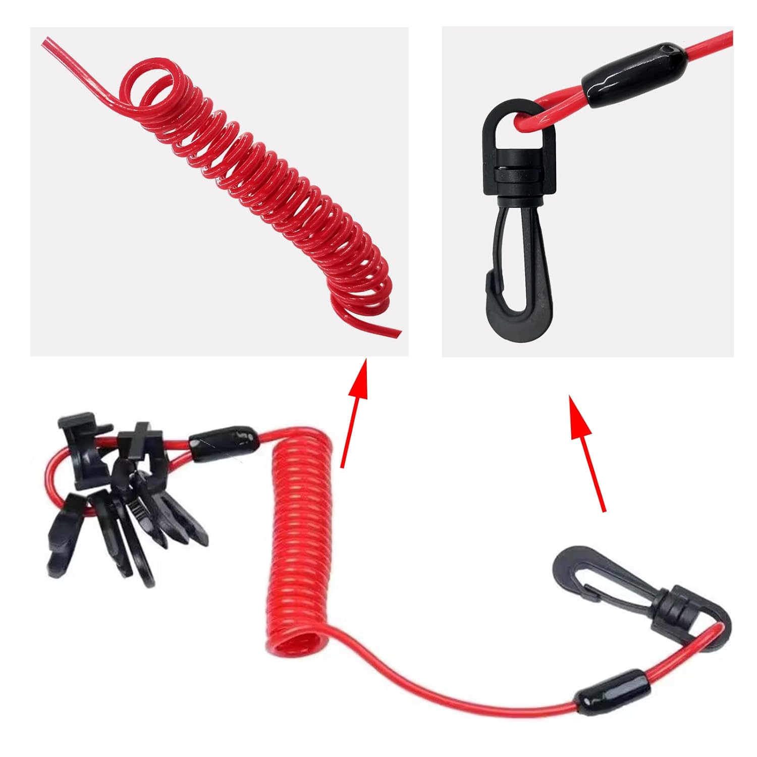 Universal Boat Kill Switch Key Set, — view 3