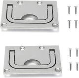Marine hatch lift ring handle — view 2
