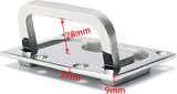 Marine hatch lift ring handle — view 3