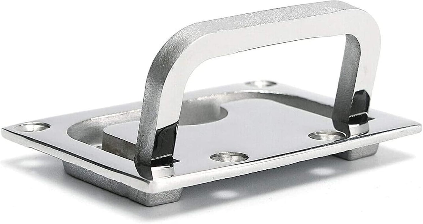 Marine hatch lift ring handle — view 5
