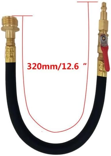 RV winterizing flush hose fitting kit — view 3