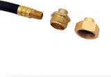 RV winterizing flush hose fitting kit — view 5