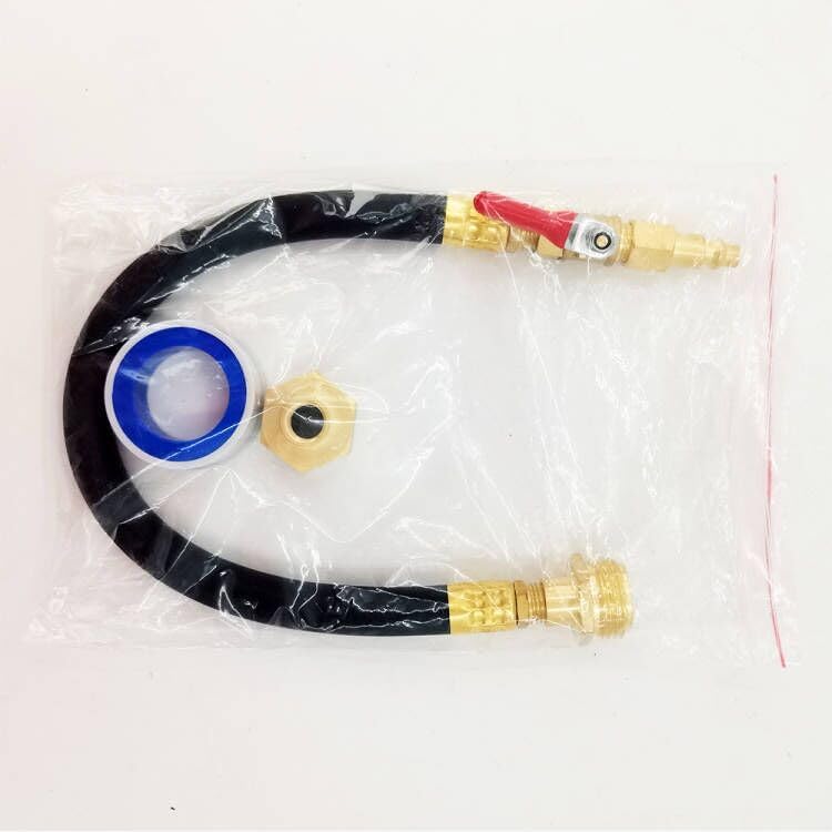 RV winterizing flush hose fitting kit — view 7