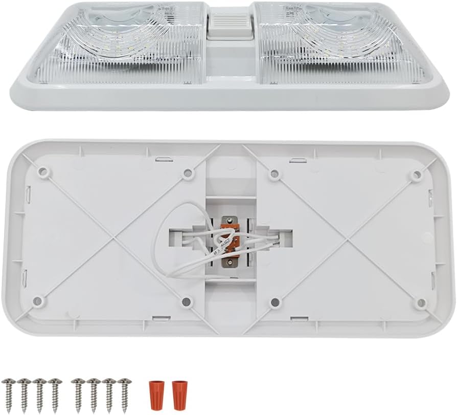 RV 12V LED interior dome light — view 5