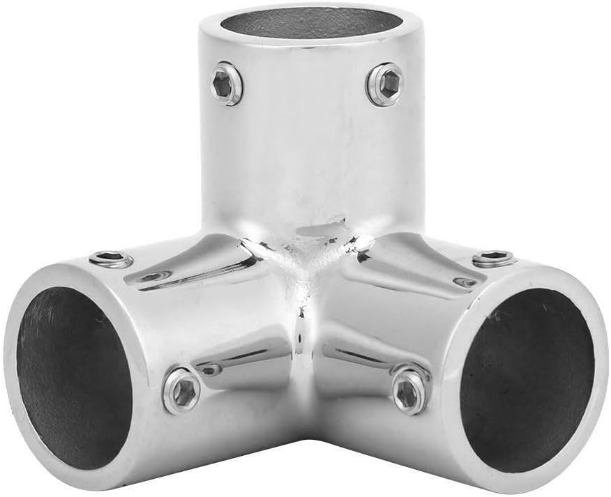 Boat hand rail corner elbow 1 inch — view 2