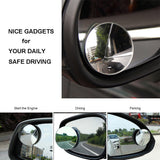 Petluno round blind spot mirrors — view 7