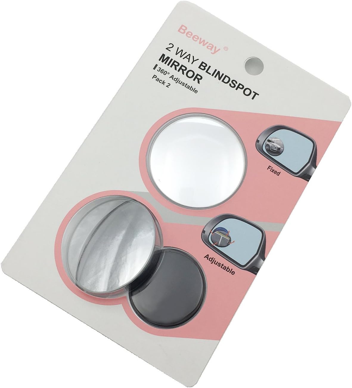 Petluno round blind spot mirrors — view 8
