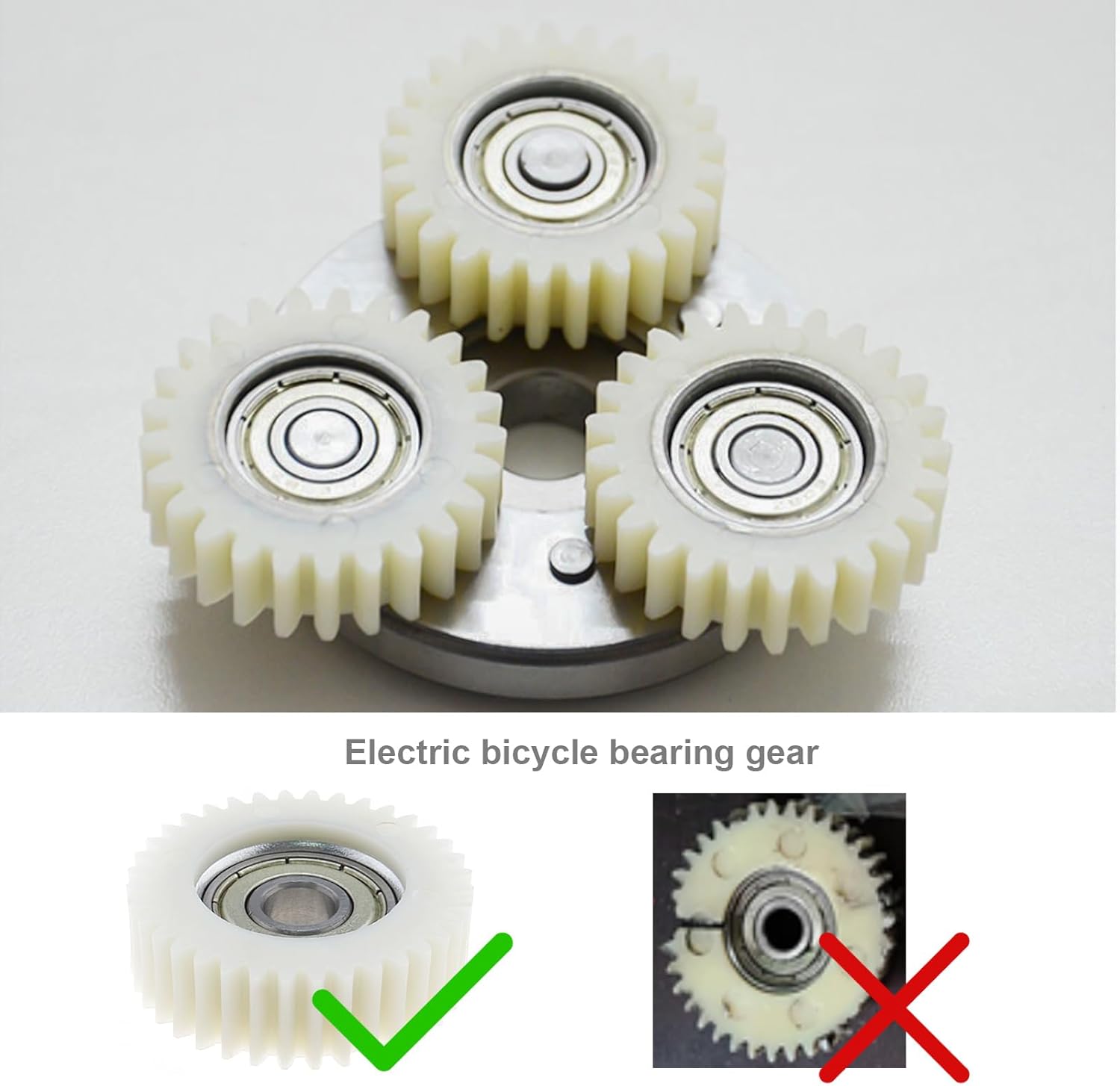 E-bike hub motor planetary gears 36 tooth — view 3