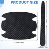 Car door handle scratch protector — view 3