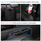 Foldable car trash can 1.85 gallon — view 5