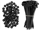 Nylon zip ties 100 piece — view 2