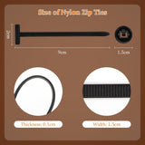 Nylon zip ties 100 piece — view 5