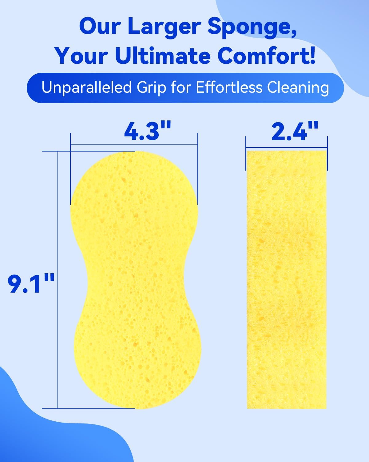 Car wash bone sponge — view 3