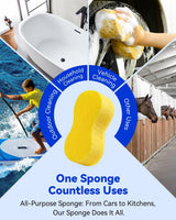 Car wash bone sponge — view 7