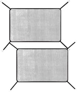 2 pcs car grille mesh net — view 9