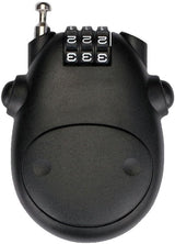 Electric vehicle helmet cable lock — view 3