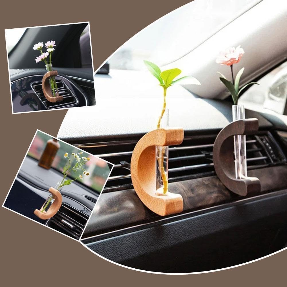 Mini car flower vase vent clip — view 4