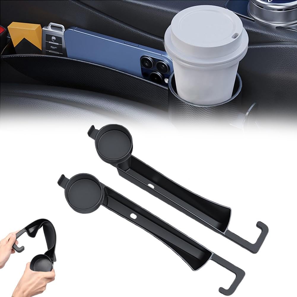 Car seat gap filler organiser 2-pack — view 2