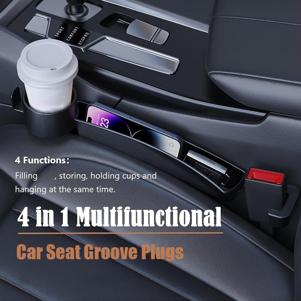 Car seat gap filler organiser 2-pack — view 9