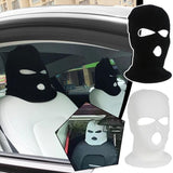 Funny face car headrest cover — view 7