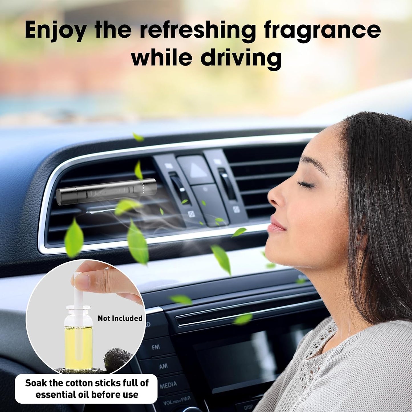 Car vent diffuser with aroma sticks — view 8