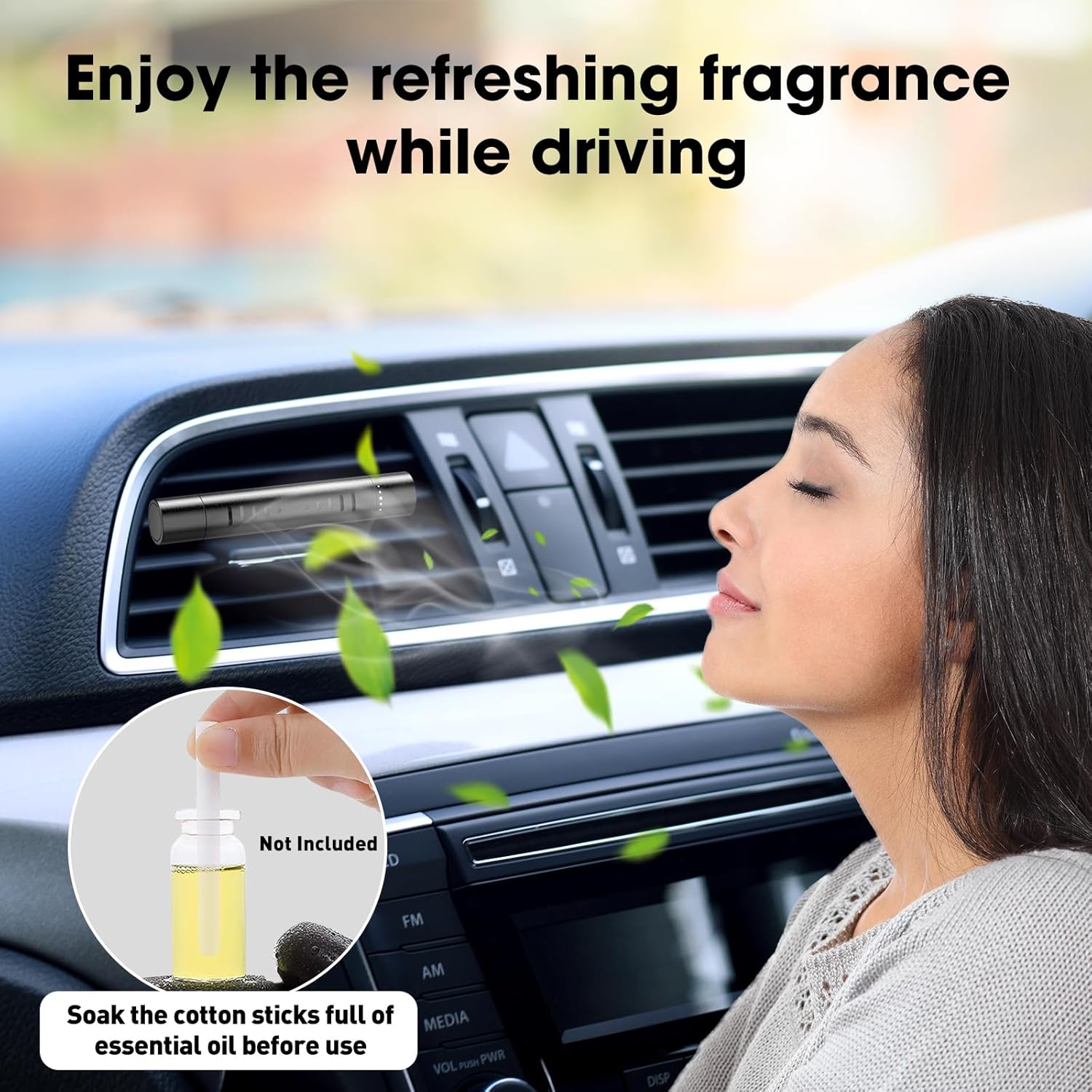 Car vent diffuser with aroma sticks — view 8
