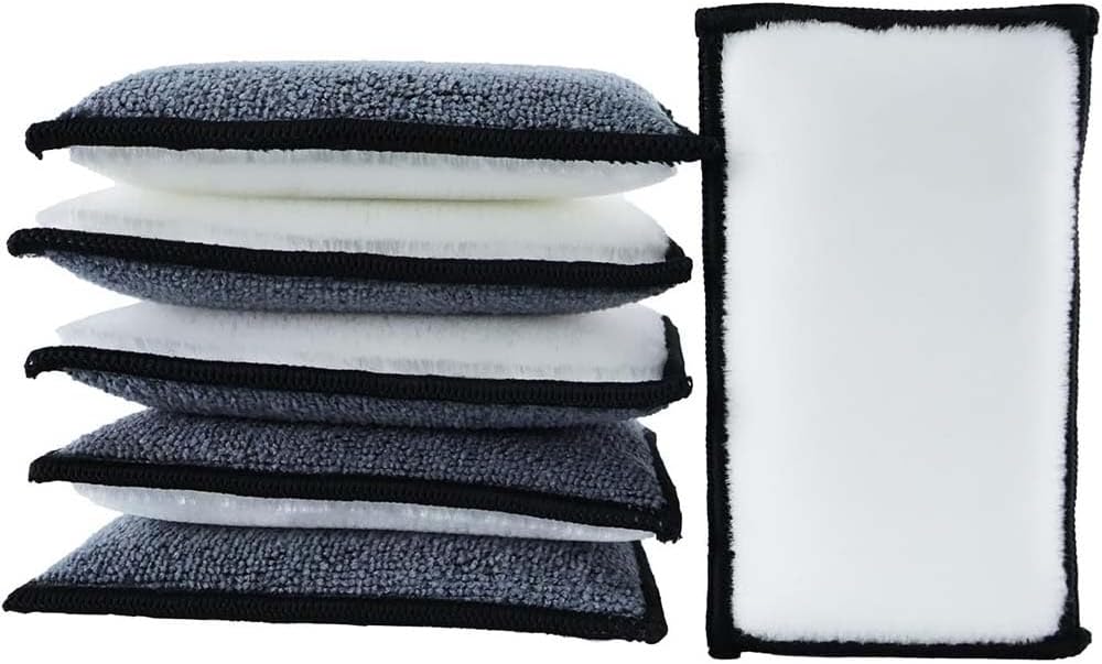 6 pcs car interior cleaning sponge — view 2