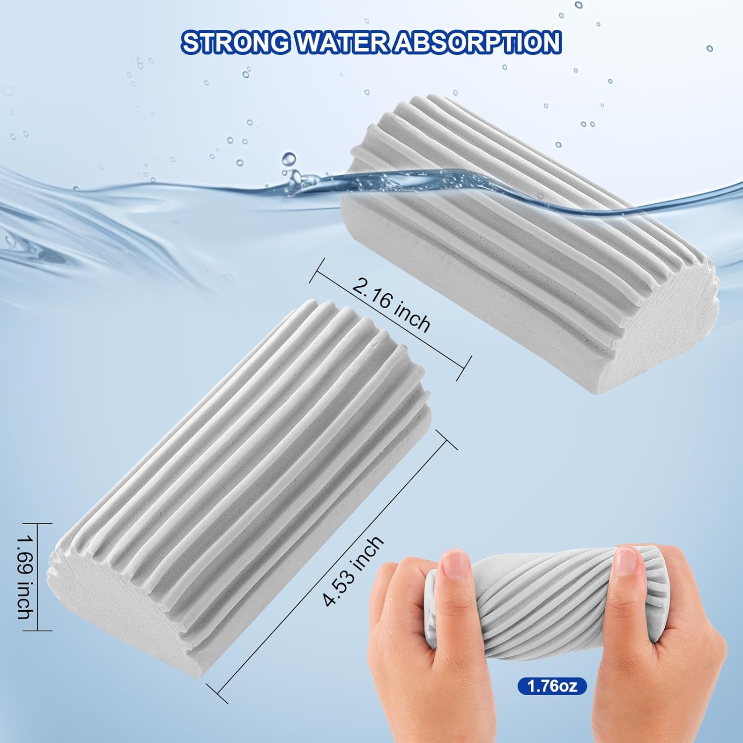 4-pack magic duster sponge brush — view 3