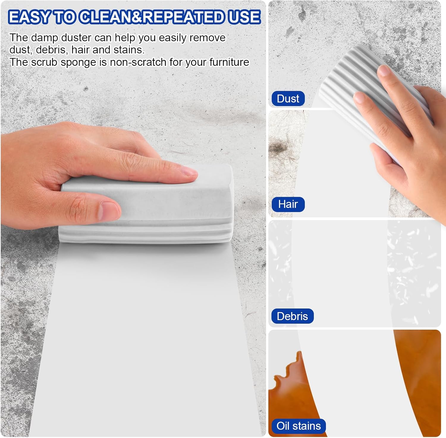 4-pack magic duster sponge brush — view 7