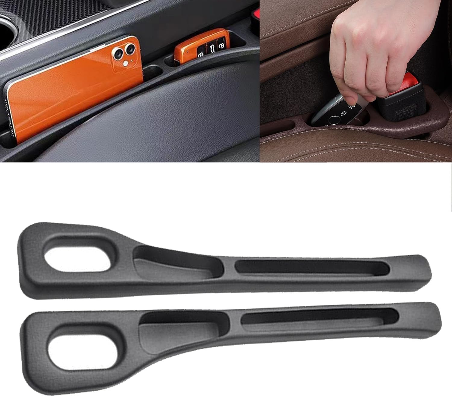 2 pcs car seat side gap filler — view 11
