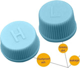 2 pcs R134a AC valve caps — view 3
