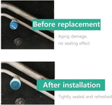 2 pcs R134a AC valve caps — view 5