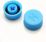 2 pcs R134a AC valve caps — view 8