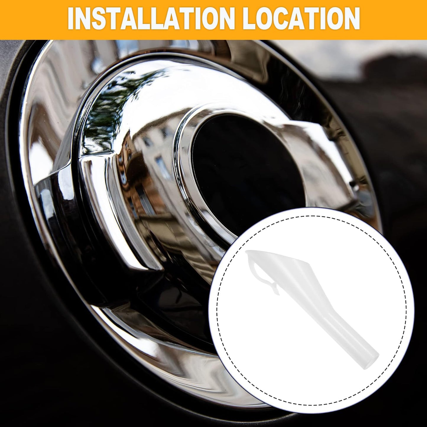 2 pcs Ford F150 fuel filler funnel — view 7