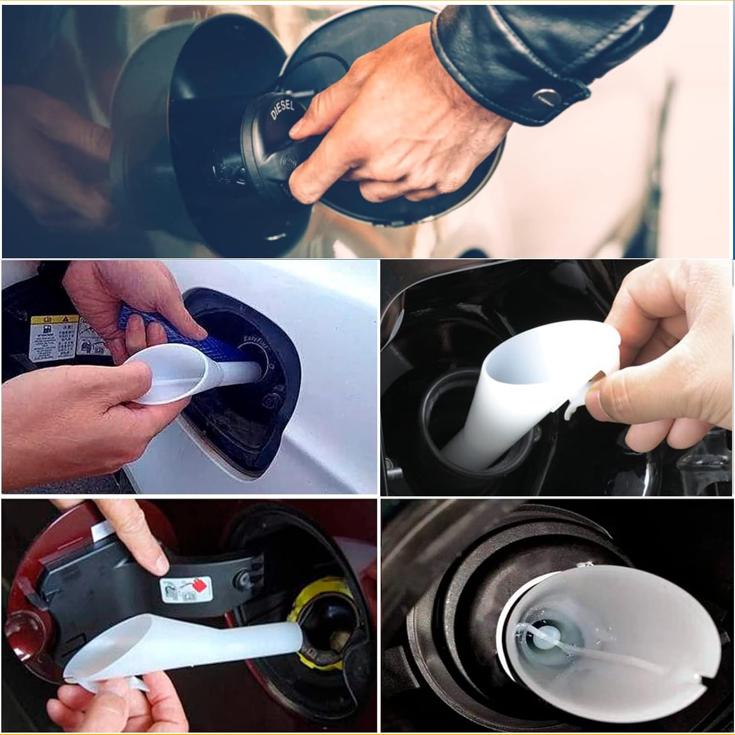 2 pcs Ford F150 fuel filler funnel — view 8