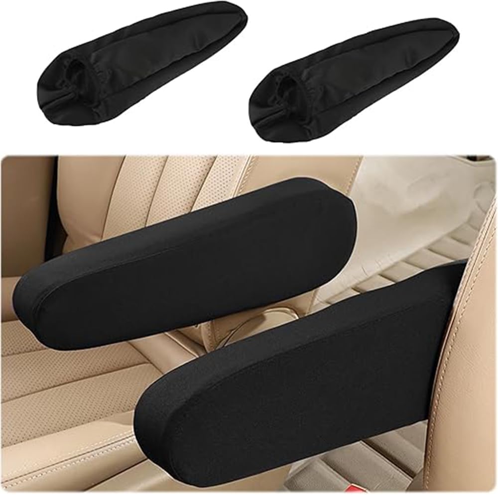 2 pcs car front seat armrest cover — view 2