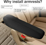 2 pcs car front seat armrest cover — view 6