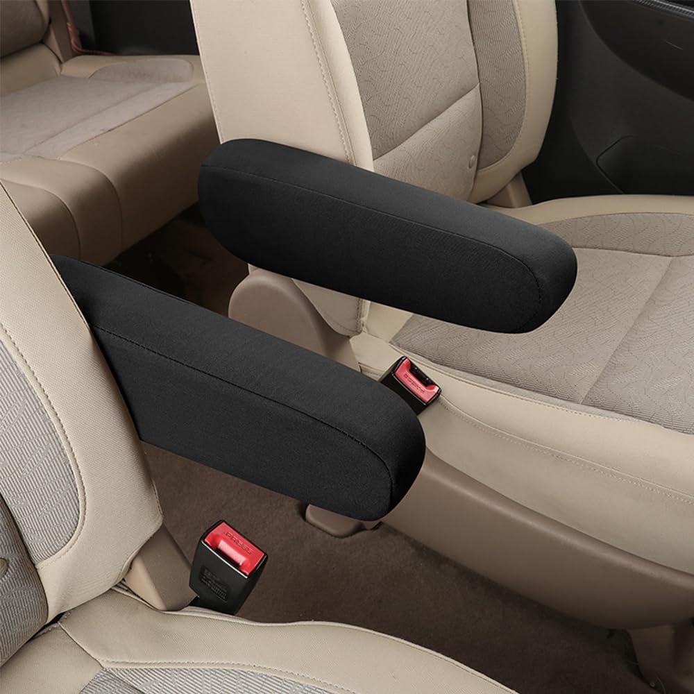2 pcs car front seat armrest cover — view 8